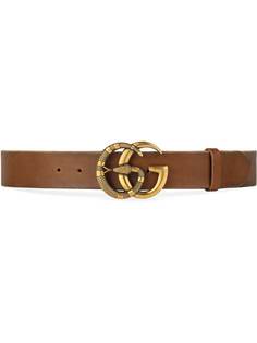 Gucci ремень с пряжкой Double G в виде змеи
