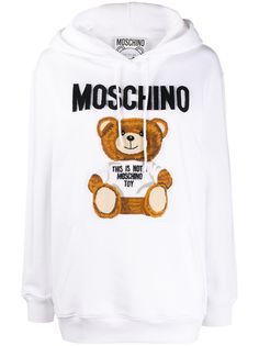 Moschino худи с принтом