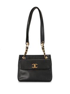 Chanel Pre-Owned сумка на плечо 1995-го года с логотипом CC