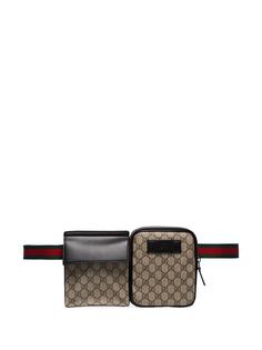Gucci поясная сумка с узором GG