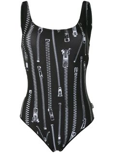 Moschino купальник с принтом