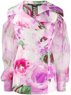 Gianfranco Ferré Pre-Owned блузка 1990-х годов с цветочным принтом
