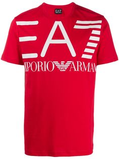 Ea7 Emporio Armani футболка с логотипом
