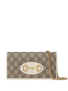 Gucci кошелек 1955 Horsebit с цепочкой