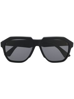 Bottega Veneta Eyewear солнцезащитные очки в оправе геометричной формы