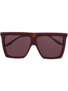 Gucci Eyewear солнцезащитные очки с логотипом Interlocking G