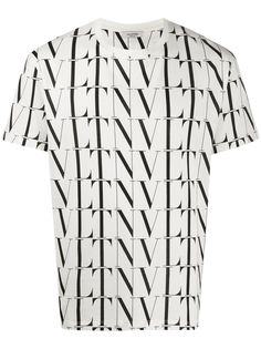 Valentino футболка с логотипом VLTN