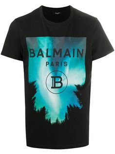 Balmain футболка с логотипом