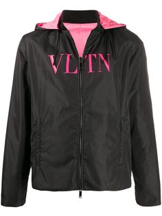 Valentino двусторонняя ветровка с логотипом VLTN
