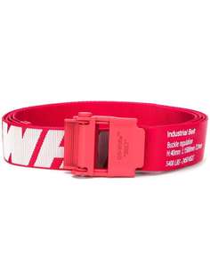 Off-White 2.0 INDUSTRIAL BELT RED WHITE