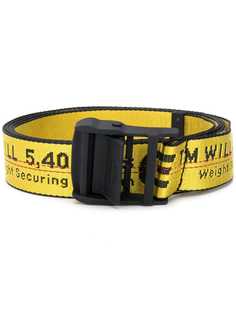 Off-White CLASSIC INDUSTRIAL BELT YELLOW BLACK