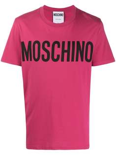 Moschino футболка с логотипом
