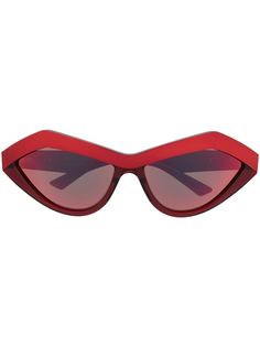 Bottega Veneta Eyewear солнцезащитные очки в оправе кошачий глаз