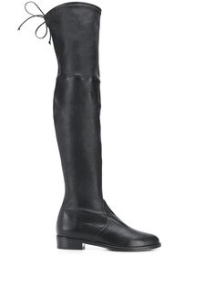 Stuart Weitzman сапоги на шнуровке сзади