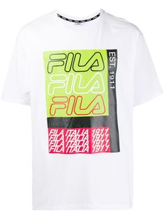 Fila футболка с графичным принтом