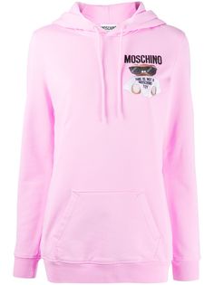 Moschino худи с принтом Teddy Bear