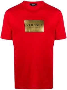 Versace футболка с логотипом