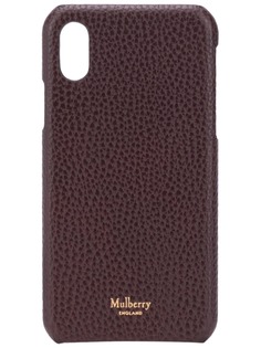 Mulberry чехол для iPhone X/XS с логотипом