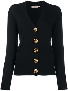 Tory Burch кардиган на пуговицах с логотипом