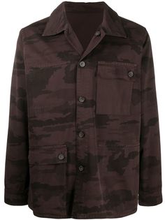 Acne Studios двусторонняя куртка-рубашка с накладными карманами