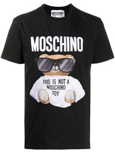 Moschino футболка с принтом