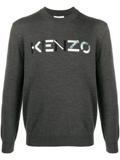 Kenzo джемпер с вышитым логотипом