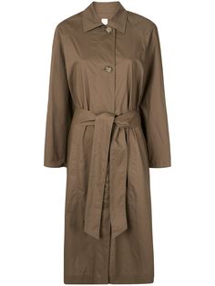 Lee Mathews платье-рубашка с длинными рукавами и поясом