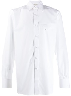 Bottega Veneta рубашка с длинными рукавами и карманами