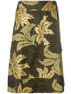 Dries Van Noten Pre-Owned юбка с цветочным принтом
