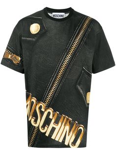 Moschino футболка с принтом