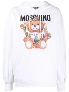 Moschino худи с принтом Teddy Bear