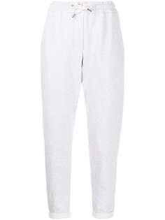 Brunello Cucinelli укороченные спортивные брюки с кулиской