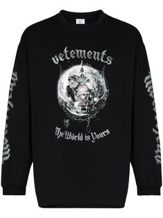 Vetements толстовка x The World Motorhead