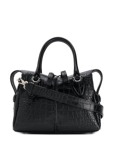 Tods сумка-тоут с тиснением под кожу крокодила Tod`S