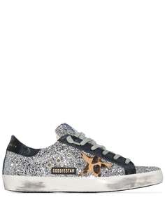 Golden Goose кеды Superstar с блестками