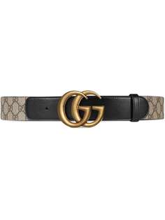 Gucci ремень с узором GG Supreme