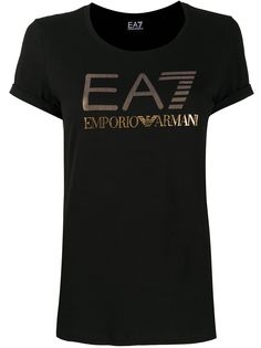 Ea7 Emporio Armani футболка с логотипом
