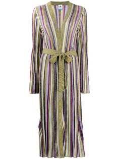 M Missoni кардиган в полоску с поясом