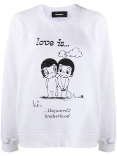 Dsquared2 толстовка с логотипом