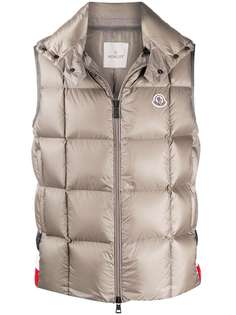 Moncler стеганый жилет Rochefort