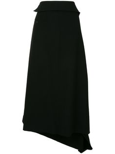 Yohji Yamamoto укороченные брюки свободного кроя