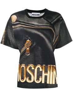 Moschino футболка с короткими рукавами и логотипом