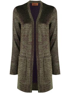 Missoni кардиган с эффектом металлик