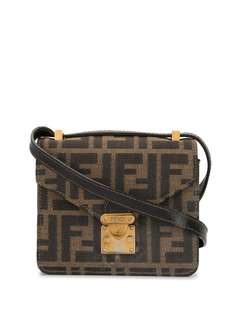 Fendi Pre-Owned сумка на плечо с узором Zucca