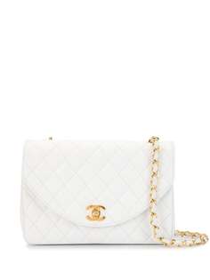 Chanel Pre-Owned стеганая сумка на плечо 1990-х годов с цепочкой