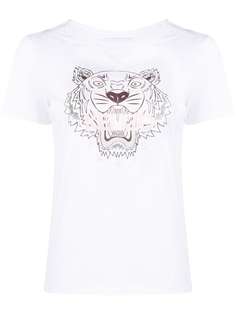 Kenzo футболка с принтом Tiger