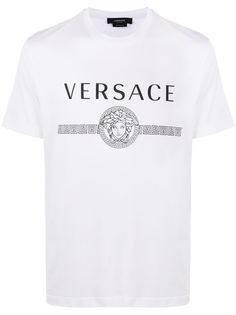 Versace футболка с принтом Medusa