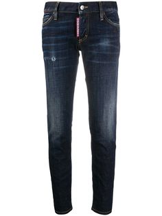 Dsquared2 джинсы кроя слим с нашивкой-логотипом