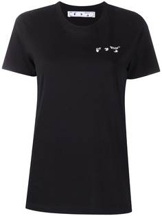 Off-White футболка с логотипом