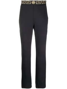 Versace спортивные брюки с декором Medusa и узором Greca